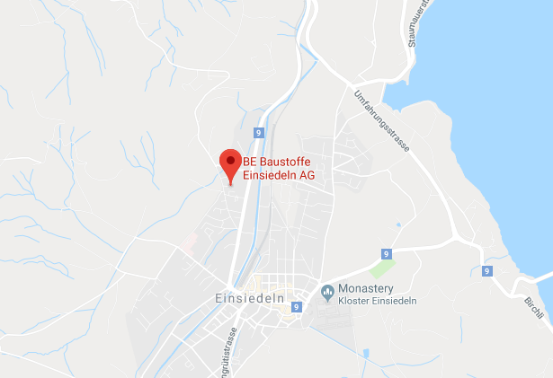 baustoffe einsiedeln karte
