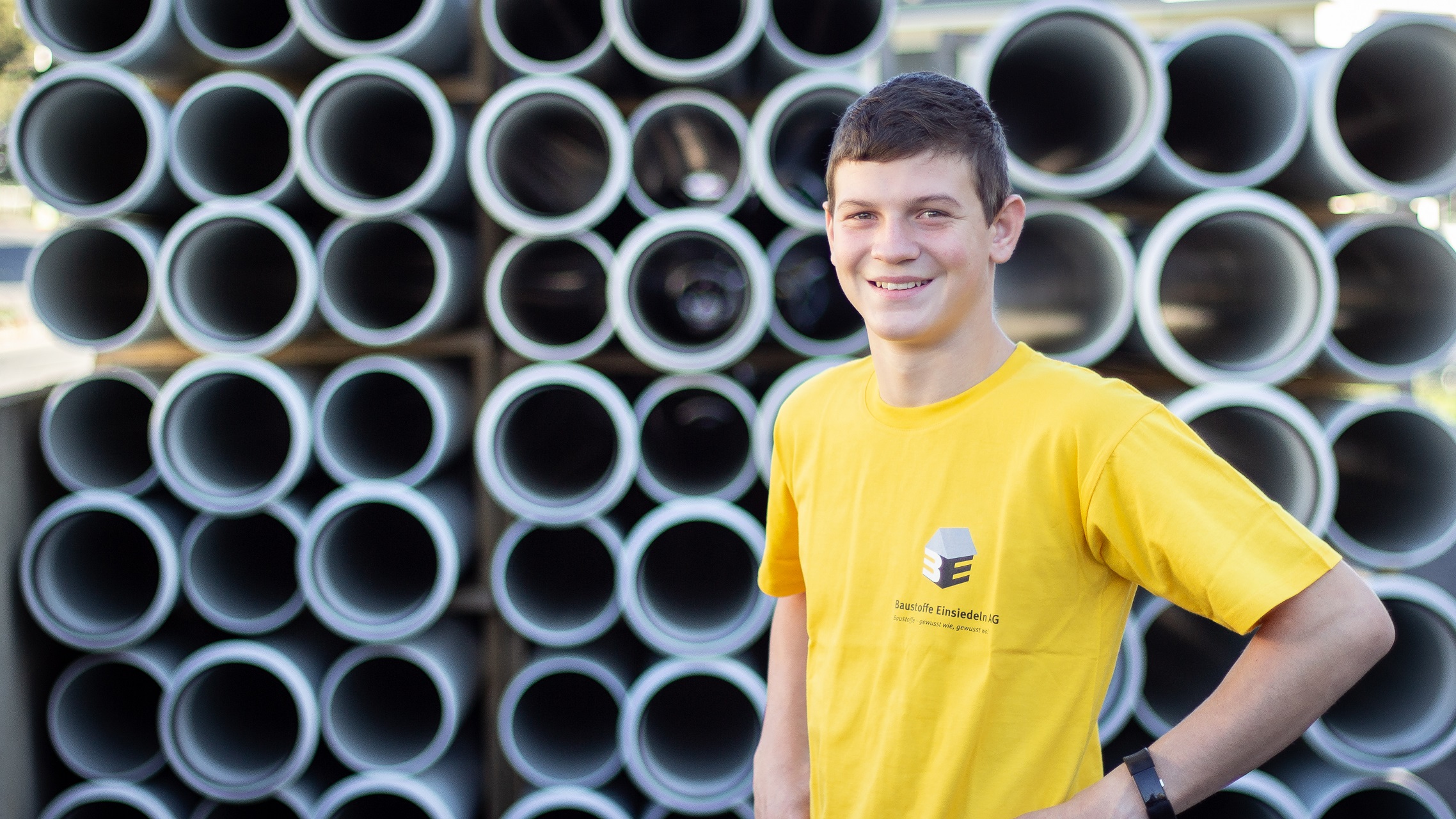 BE Baustoffe Einsiedeln AG Jonas Kaelin Team 2019